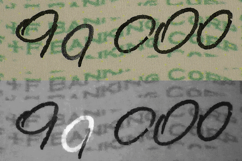 Ink comparisons and alterations